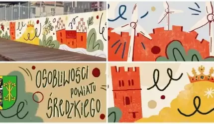 Wiadomo już kto, kiedy i w jakim stylu wykonana mural na murze Lidla w Środzie Śląskiej!
