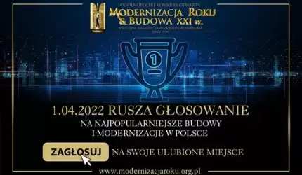 Gmina Miękinia zachęca do głosowania w konkursie Modernizacja Roku & Budowa XXI w.