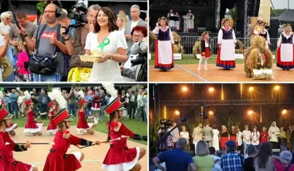 Tak świętowano dożynki gminy Środa Śląska w Ciechowie!