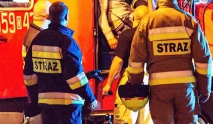 Pożar w Prężycach. Straty to kilkadziesiąt tys. złotych