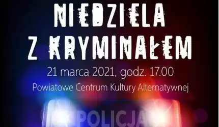 „Niedziela z Kryminałem” - cykl dla miłośników tajemnic i zagadek