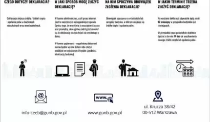 Deklaracje CEEB do końca czerwca