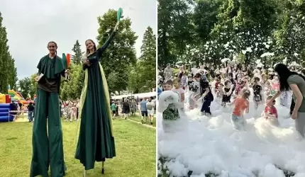 Super Dzień Dziecka pełen radości! Świetna zabawa w średzkim parku