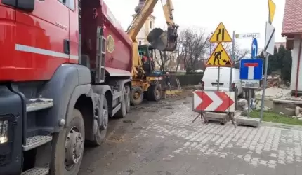 Odnowa centrum Wilkszyna trwa