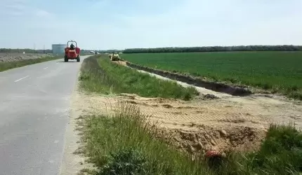 Na terenie gminy Miękinia powstaje nowa ścieżka rowerowa
