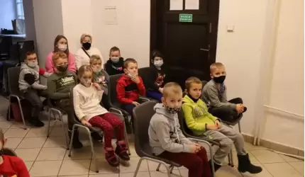 Przedszkolaki z Ciechowa z wizytą w Muzeum Regionalnym