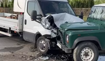 Wypadek w Udaninie. Jedna osoba poszkodowana