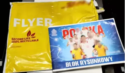 Blok rysunkowy nasączony narkotykami