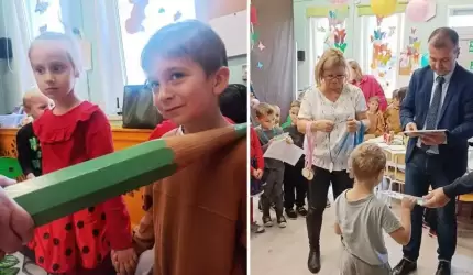 Pasowanie na Przedszkolaka i "Zerówkowicza” w Przedszkolu w Ciechowie