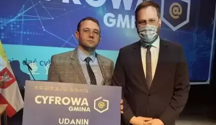 Ponad 150 tys. zł dla Gminy Udanin z programu „Cyfrowa Gmina”