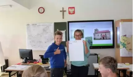 Warsztaty w szkołach z gminy Udanin