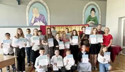 I Powiatowy Konkurs Literowana po Angielsku w szkole w Ciechowie