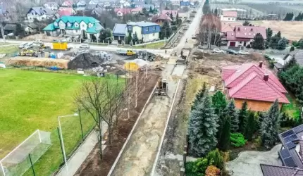 Drogowe inwestycje na terenie Gminy Miękinia w toku