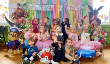 Dzień Postaci z Bajek w Przedszkolu w Ciechowie