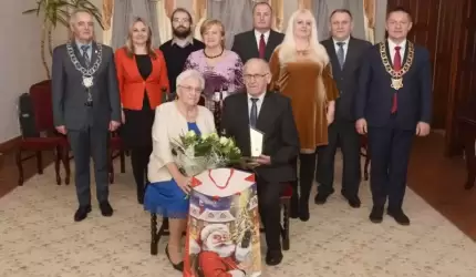 Kolejna okrągła rocznica - Diamentowe Gody Państwa Straubów