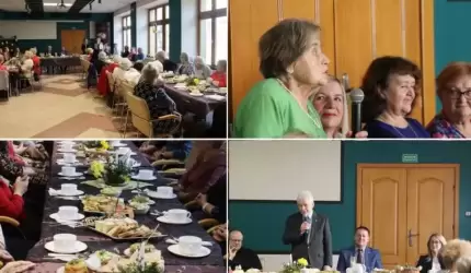 Spotkanie wielkanocne z seniorami w Domu Kultury