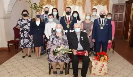 Złote Gody Państwa Danuty i Wiesława Tabaszów