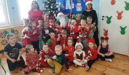 Mikołajki w Przedszkolu Publicznym w Ciechowie