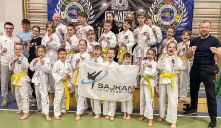 Sukcesy zawodników taekwon-do z klubu Sajkan