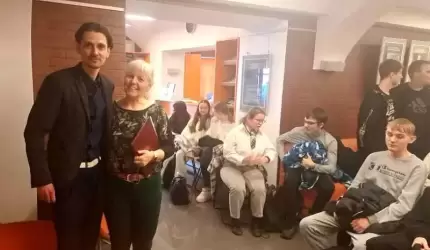 Literatura i muzyka w jednym - spotkanie autorskie z Maurycym Nowakowskim