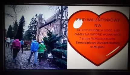 Rajd walentynkowy Nordic Walking