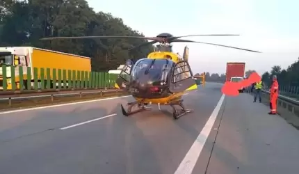 Kierująca samochodem prawdopodobnie zasnęła