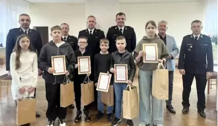 Uczniowie z gminy Kostomłoty wiedzą jak zapobiegać pożarom