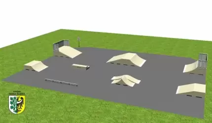 Kontrakt na wyposażenie skateparku na Kajakach