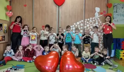Walentynki w Przedszkolu Publicznym nr 1