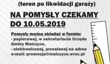 Wójt gminy Malczyce ogłasza konkurs