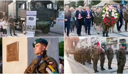 Uroczyste obchody Święta Wojska Polskiego w Środzie Śląskiej