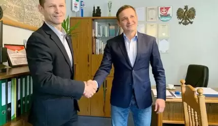 Poseł Michał Jaros z wizytą w gminie Malczyce