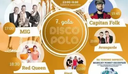 4 września zapraszamy na Dożynki Gminne i 7. Galę disco – polo w Rakoszycach