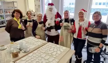 Świąteczne warsztaty dla seniorów w Powiatowym Centrum Kultury Alternatywnej