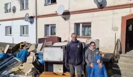 Mieszkanie komunalne z Gminy dla pogorzelców z Chwalimierza