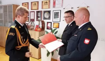 Mariusz Aleksandrowicz zastępcą Komendanta Powiatowego PSP w Środzie Śląskiej