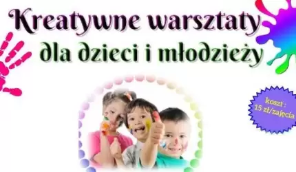 Kreatywne warsztaty dla dzieci i młodzieży z Gminy Środa Śląska!