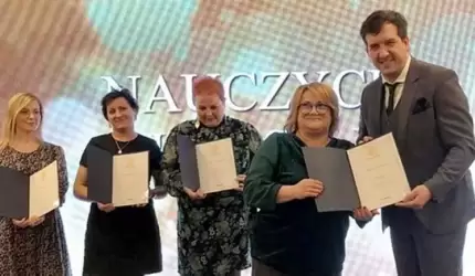 Nauczycielka ze Szkoły Podstawowej nr 1 w Środzie Śl. Najlepszym Nauczycielem w powiecie!