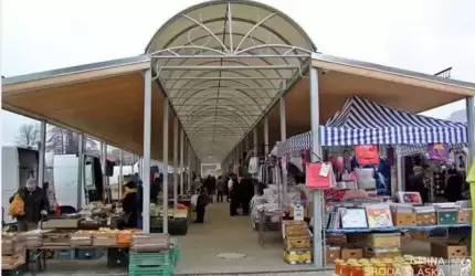 Od jutra średzkie targowisko wznawia działalność