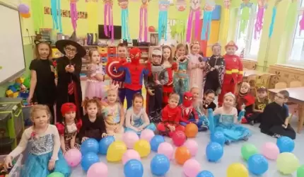 Bal karnawałowy w Przedszkolu nr 1 w Środzie Śląskiej