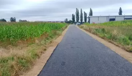 Trwa remont dróg w gminie Miękinia