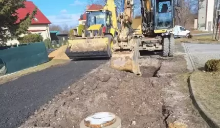 Trwa budowa kanalizacji w Pielaszkowicach - wkrótce pierwsze przyłącza