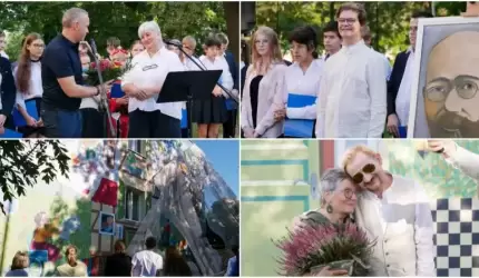 Uroczystość powstania szkoły i odsłonięcie muralu. Wyjątkowe wydarzenie w Ośrodku na Kajakach