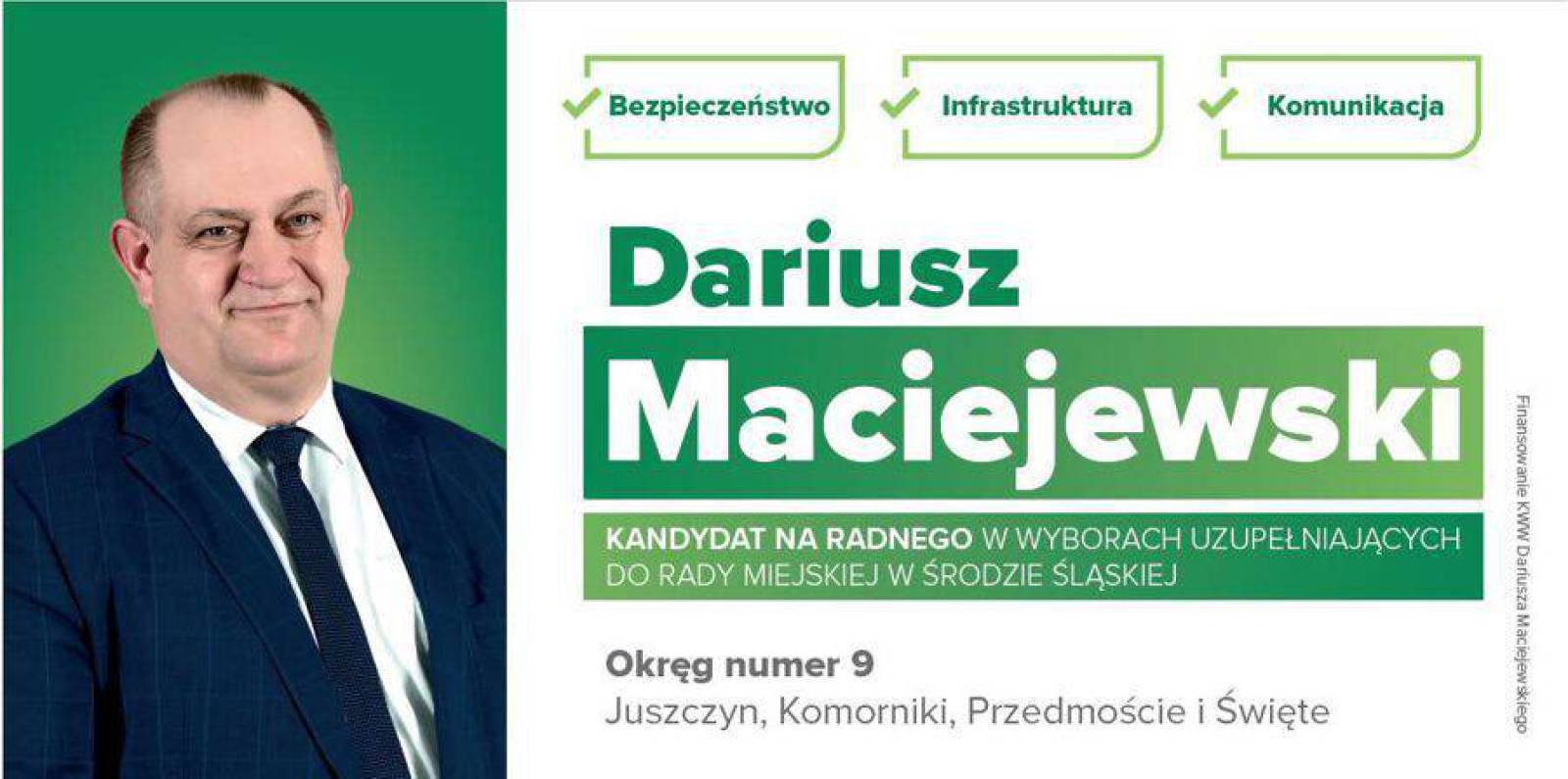 Dariusz Maciejewski: Realne potrzeby – konkretne rozwiązania!