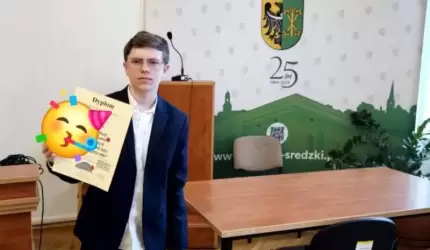 Sukces ucznia Szkoły Podstawowej w Ciechowie w konkursie zDolny Ślązak!