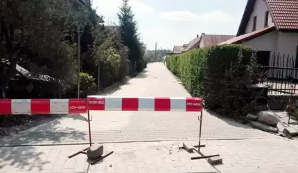 Ulica Marszowicka w Wilkszynie prawie gotowa