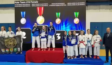 Nasi karatecy opanowali podium we Wrocławiu
