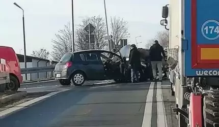 Dwa wypadki jednego dnia na zjeździe w Kostomłotach