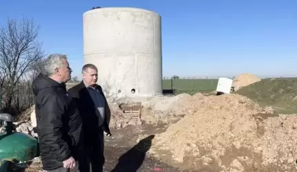 Trwają prace przy przebudowie stacji uzdatniania wody w Bogdanowie