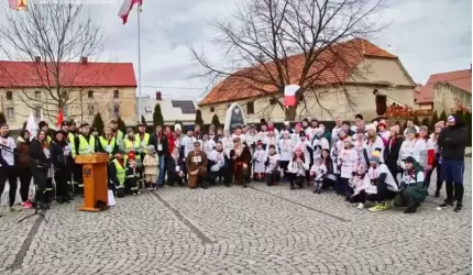 Ponad 100 osób wzięło udział w Biegu Pamięci w Udaninie